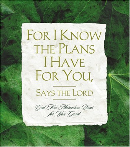 Book cover for For I Know the Plans I Have for You, Say the Lord