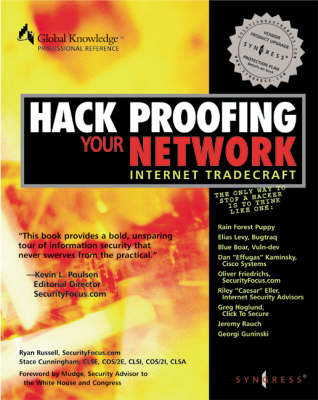 Book cover for Hack Proofing Your Internetwork