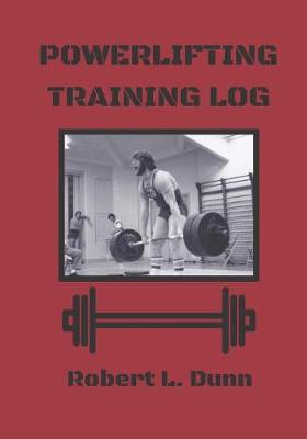 Book cover for Powerlifting Training Log