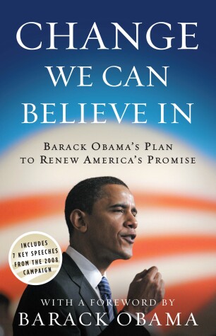 Book cover for Change We Can Believe In