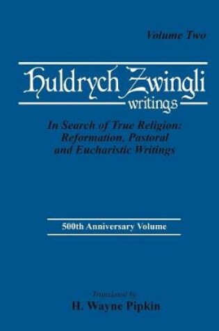 Cover of Ulrich Zwingli Writings V2