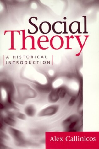 Cover of Social Theory