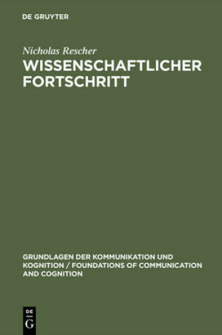 Cover of Wissenschaftlicher Fortschritt