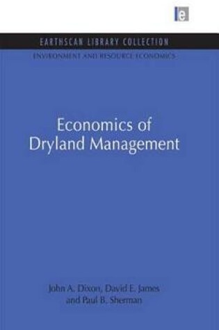 Cover of Economics of Dryland Management