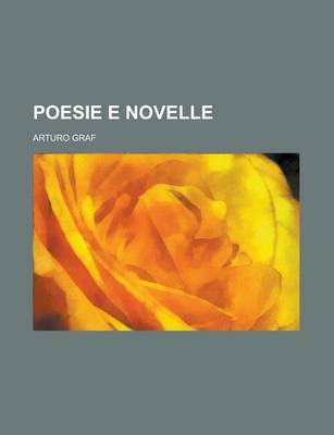 Book cover for Poesie E Novelle