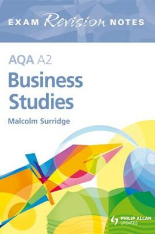 Cover of AQA A2 Business Studies Exam Revision Notes