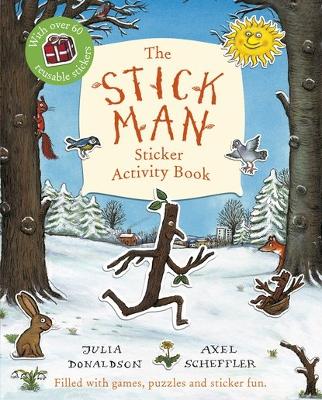 Book cover for Stick Man Sticker Activity Book