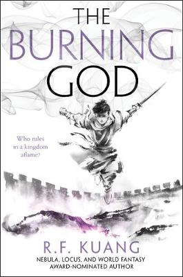 Book cover for The Burning God