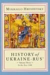 Book cover for History of Ukraine-Rus'