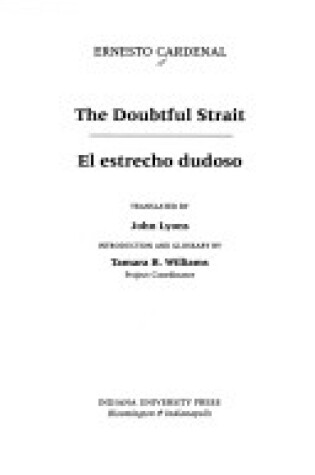 Cover of Doubtful Strait/Estrecho Dudoso