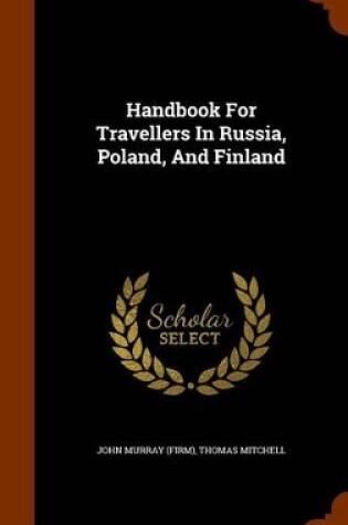 Cover of Handbook for Travellers in Russia, Poland, and Finland