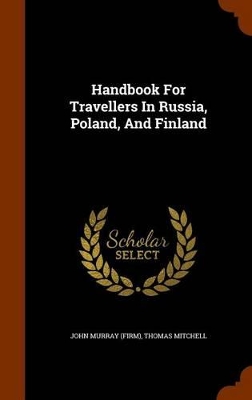Book cover for Handbook for Travellers in Russia, Poland, and Finland