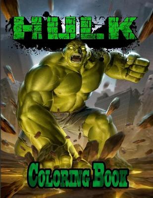 Book cover for Hulk Coloring Book