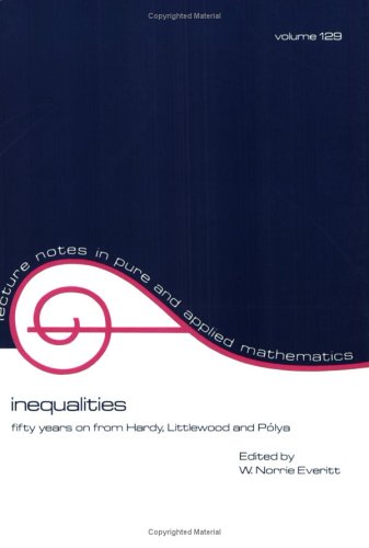 Book cover for Inequalities