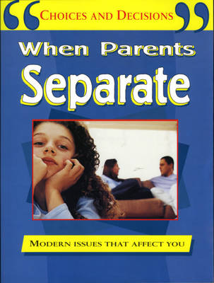 Book cover for When Parents Separate