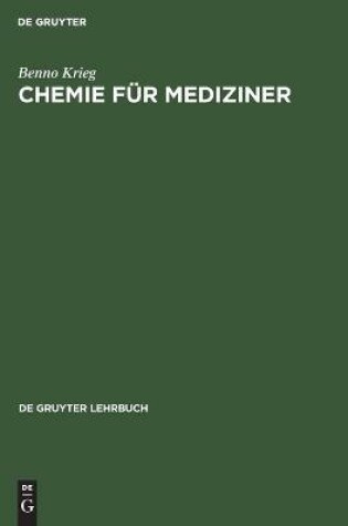 Cover of Chemie F�r Mediziner