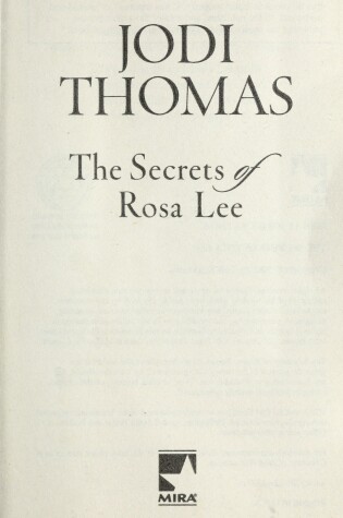Cover of The Secrets of Rosa Lee