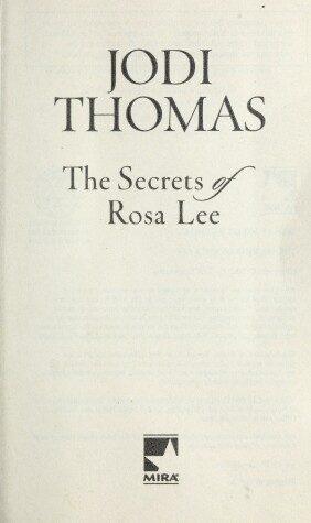 Book cover for The Secrets of Rosa Lee