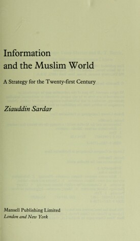 Cover of Information and the Muslim World