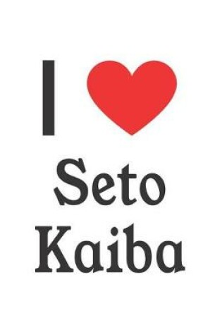 Cover of I Love Seto Kaiba