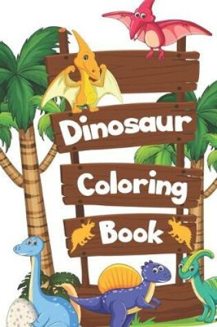 Cover of Dinosaur Coloring Book