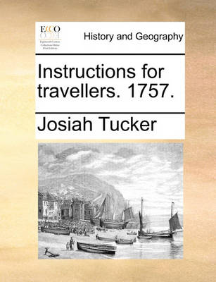 Book cover for Instructions for Travellers. 1757.