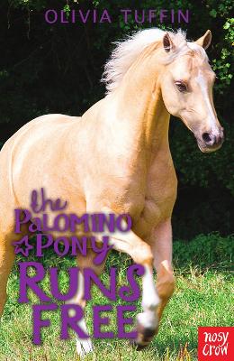 Book cover for The Palomino Pony Runs Free