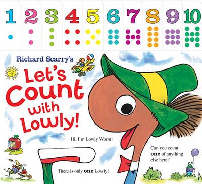 Book cover for Richard Scarry's Let's Count with Lowly