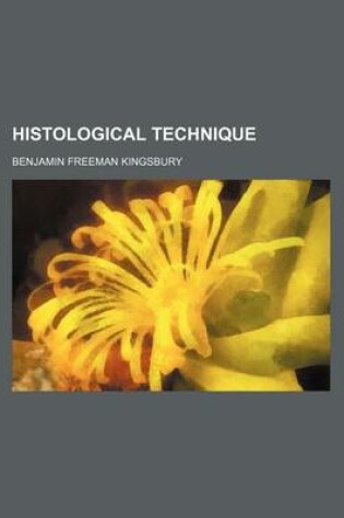 Cover of Histological Technique