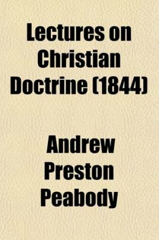 Cover of Lectures on Christian Doctrine (1844)