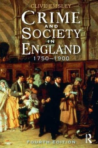 Cover of Crime and Society in England