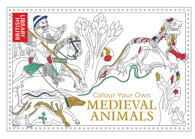 Book cover for Colour Your Own Medieval Animals