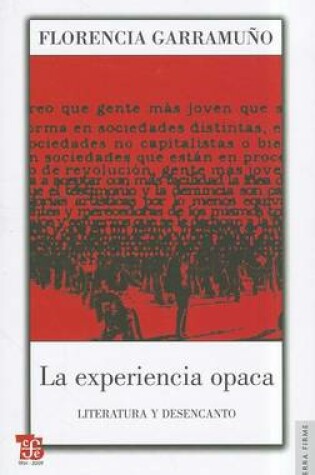 Cover of La Experiencia Opaca