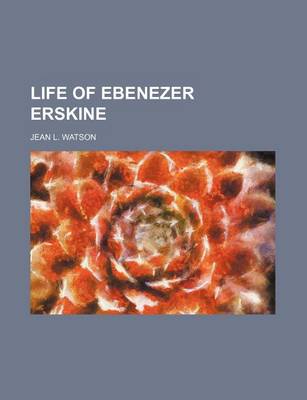 Book cover for Life of Ebenezer Erskine