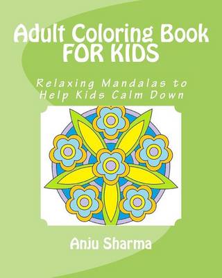 Book cover for Adult Coloring Book FOR KIDS