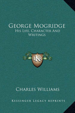 Cover of George Mogridge