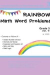 Book cover for Rainbow Math Word Problems Grade 3. vol V.