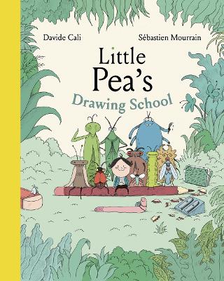 Book cover for Little Pea's Drawing School
