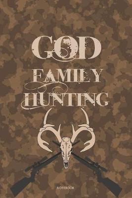 Book cover for GOD FAMILY HUNTING notebook