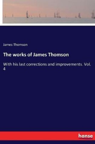 Cover of The works of James Thomson