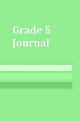 Cover of Grade 5 Journal