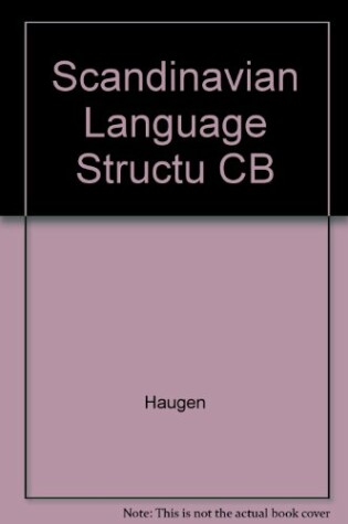 Cover of Scandinavian Language Structu CB