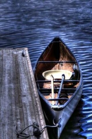 Cover of Old Wooden Rowboat at the Dock at Dusk Journal