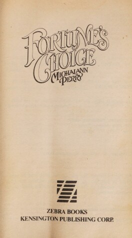 Book cover for Fortune's Choice