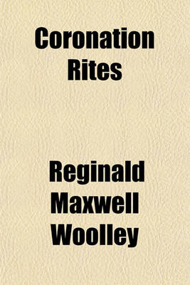 Book cover for Coronation Rites