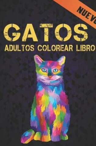 Cover of Libro Colorear Gatos Adultos