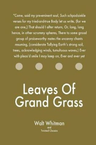 Cover of Leaves Of Grand Grass