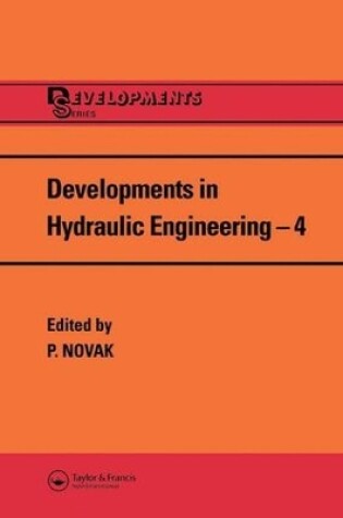 Cover of Developments in Hydraulic Engineering