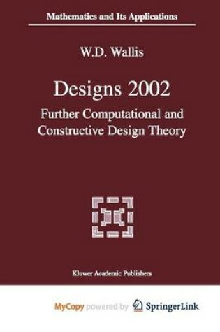 Cover of Designs 2002