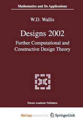 Book cover for Designs 2002